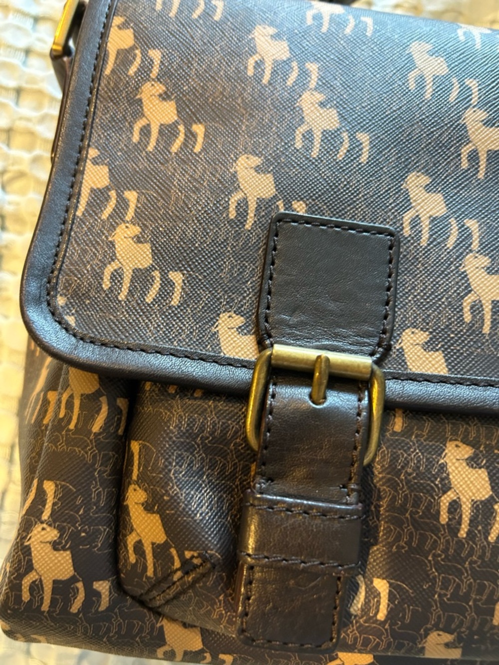 L.A.M.B. Crossbody Laptop Bag - Picture 2 of 11